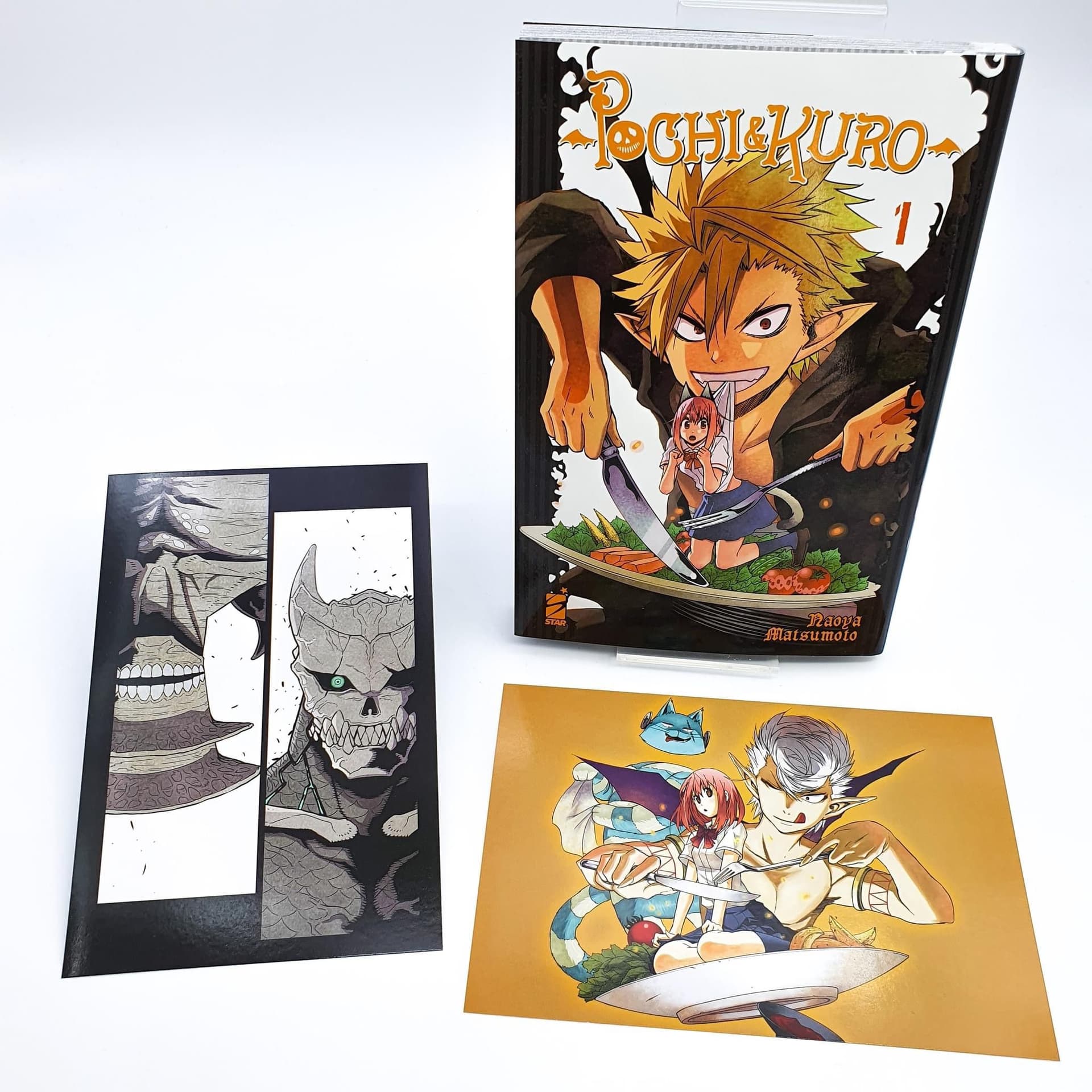 Pochi & Kuro 1 + Due Illustration Card - Storie di Kappa Omaggio 310 - Edizioni Star Comics - Italiano