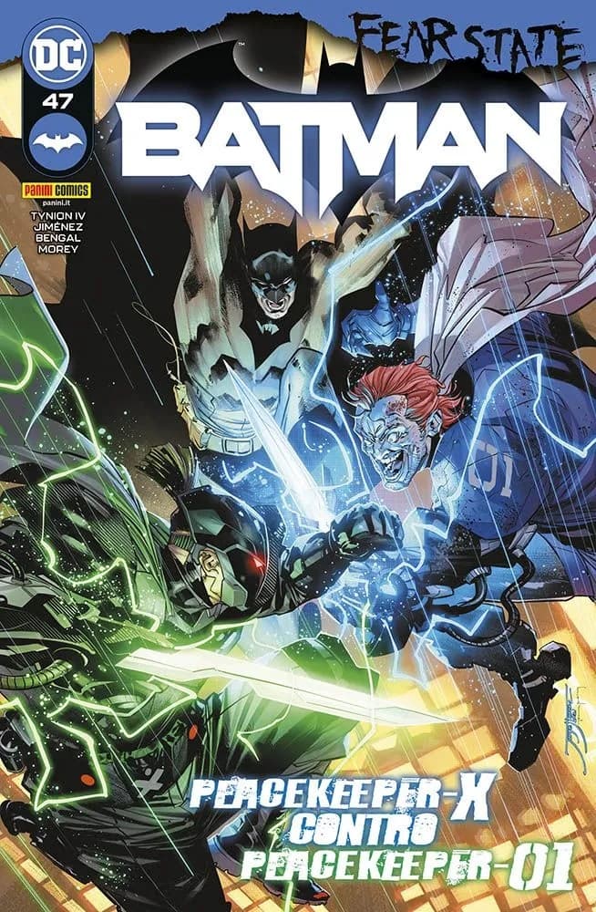 Batman 47 - Peacekeeper-X contro Peacekeeper-01 - Panini Comics - Italiano