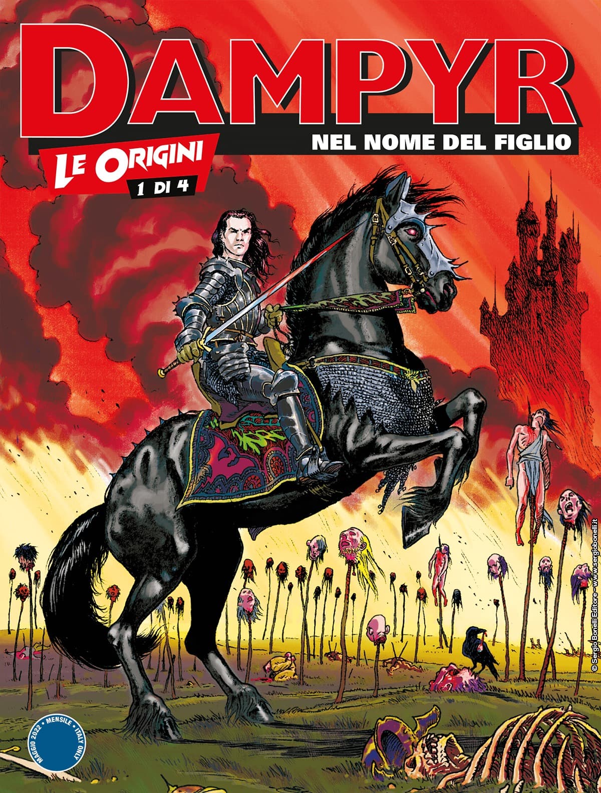Dampyr 266 - Le Origini 1 - Nel Nome del Figlio - Sergio Bonelli Editore - Italiano