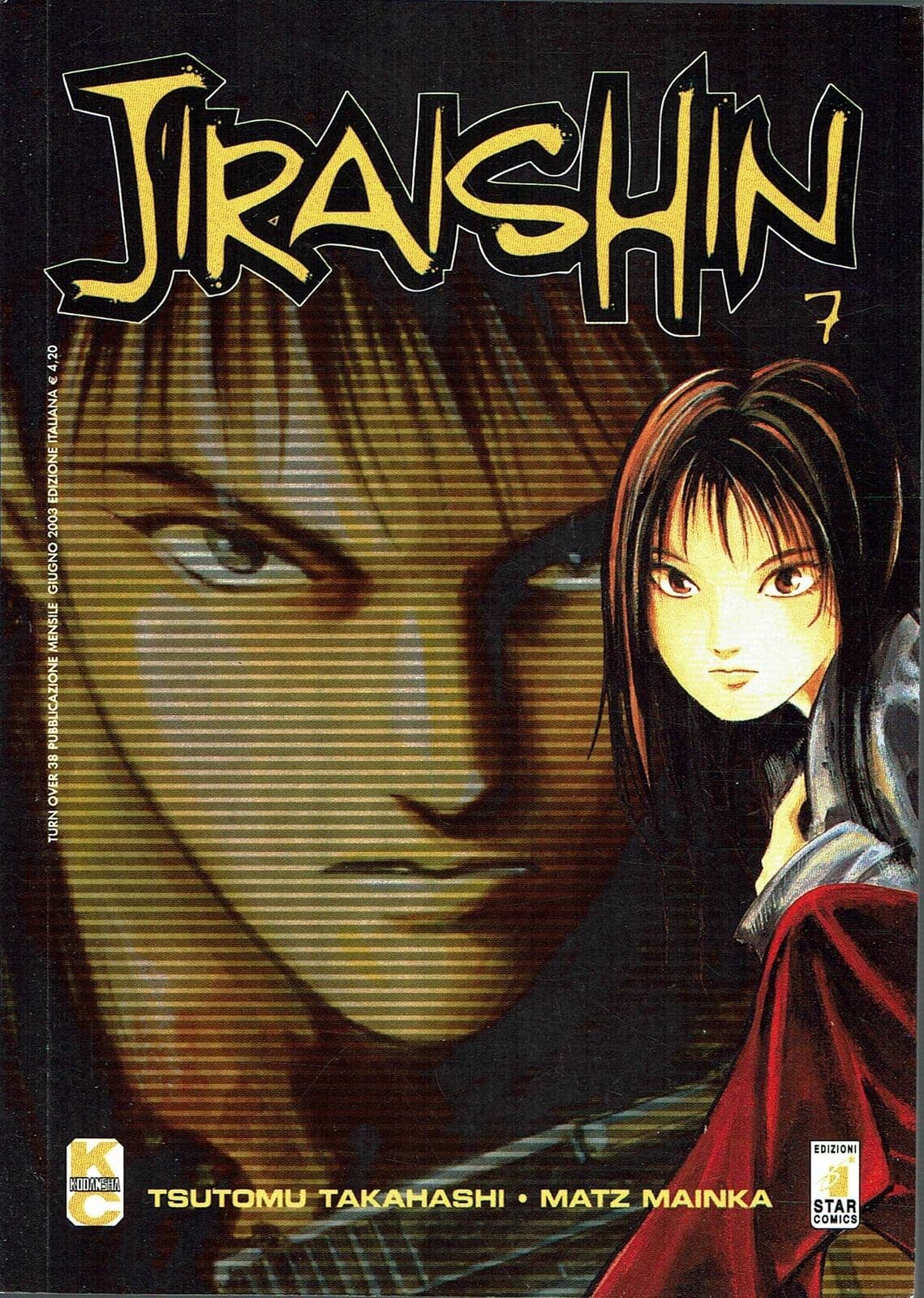 Jiraishin 7 - Storie di Kappa 38 - Edizioni Star Comics - Italiano