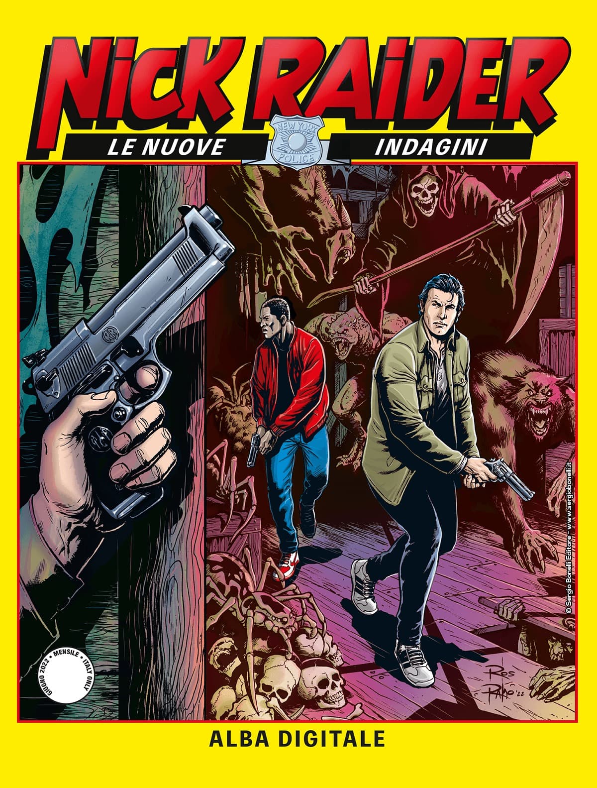 Nick Raider - Le Nuove Indagini 7 - Alba Digitale - Sergio Bonelli Editore - Italiano