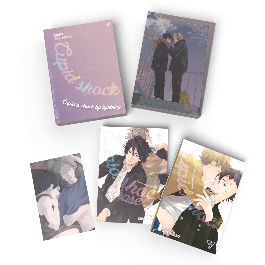 Cupid Shock - Cofanetto Box (Cupid Shock + Cupid Shock - Chase + Illustration Card) - Queer 31 - Edizioni Star Comics - Italiano