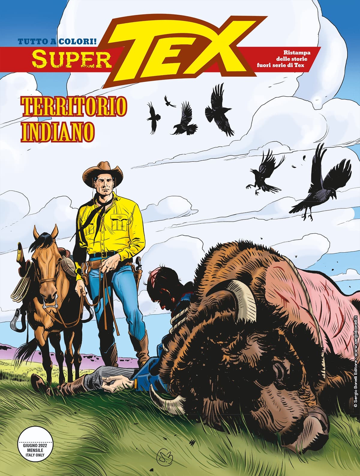Super Tex 8 - Territorio Indiano - Sergio Bonelli Editore - Italiano
