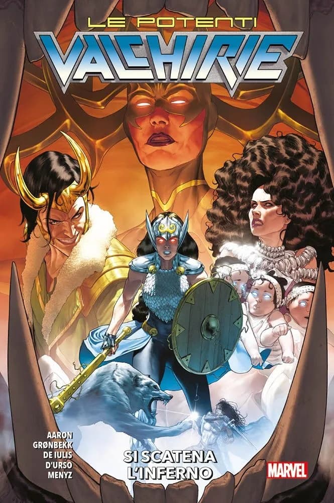 Le Potenti Valchirie - Si Scatena l'Inferno - Marvel Collection - Panini Comics - Italiano