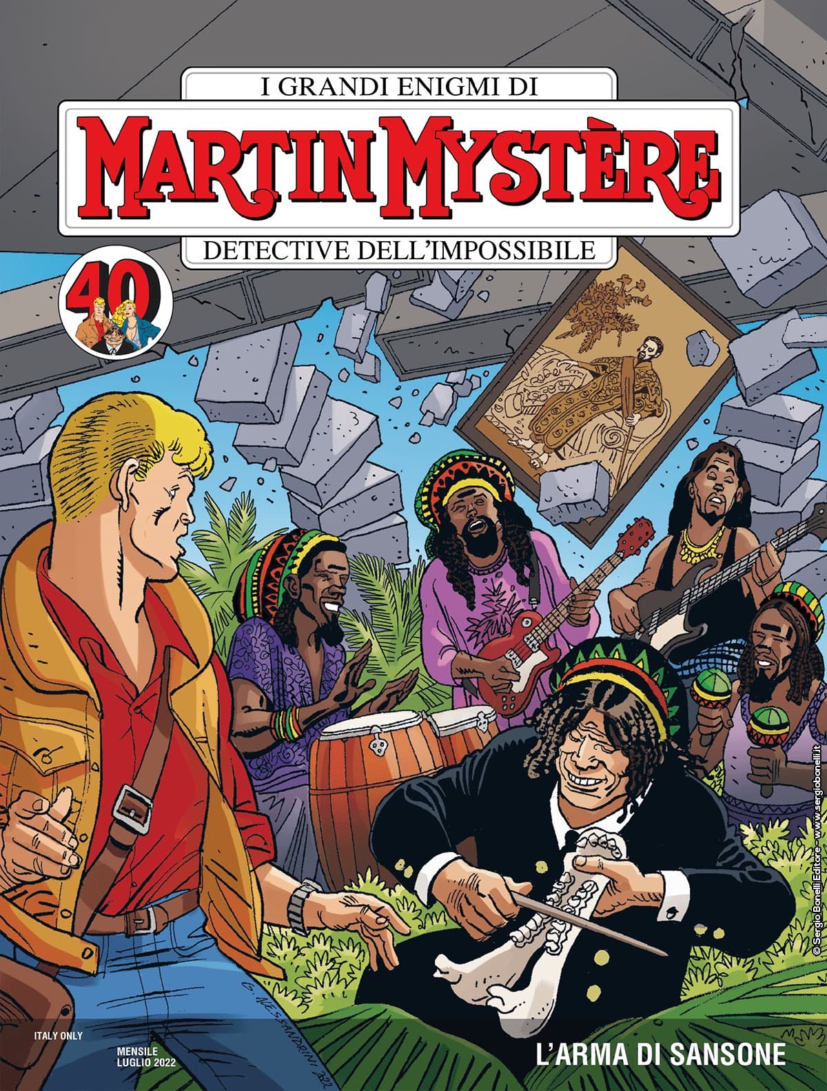 Martin Mystere 389 - L'Arma di Sansone - Sergio Bonelli Editore - Italiano