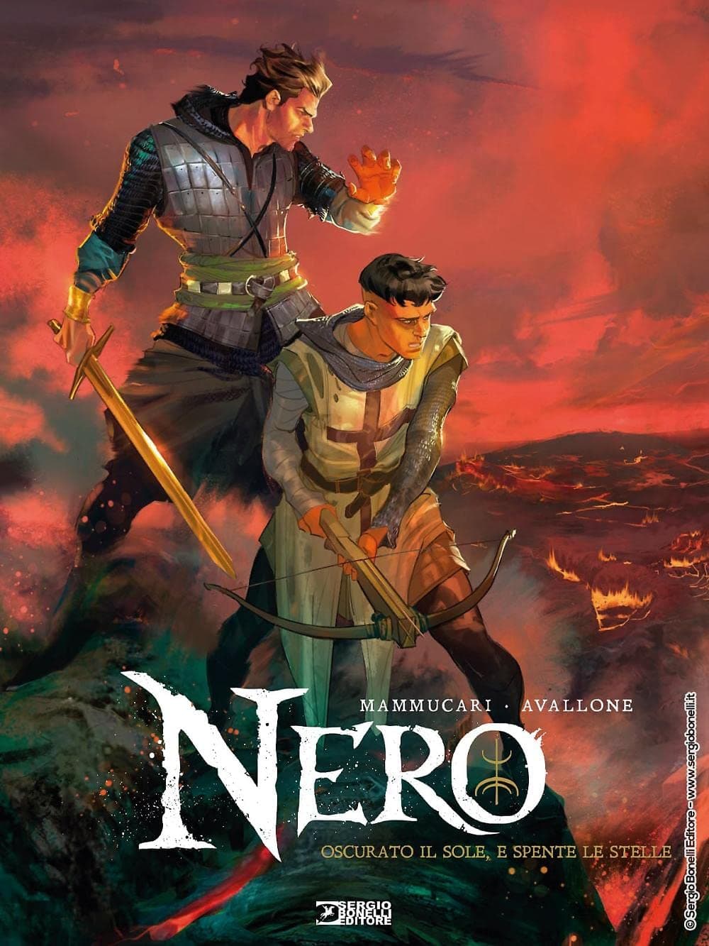 Nero Vol. 2 - Oscurato il Sole, e Spente le Stelle - Variant Manicomix - Sergio Bonelli Editore - Italiano