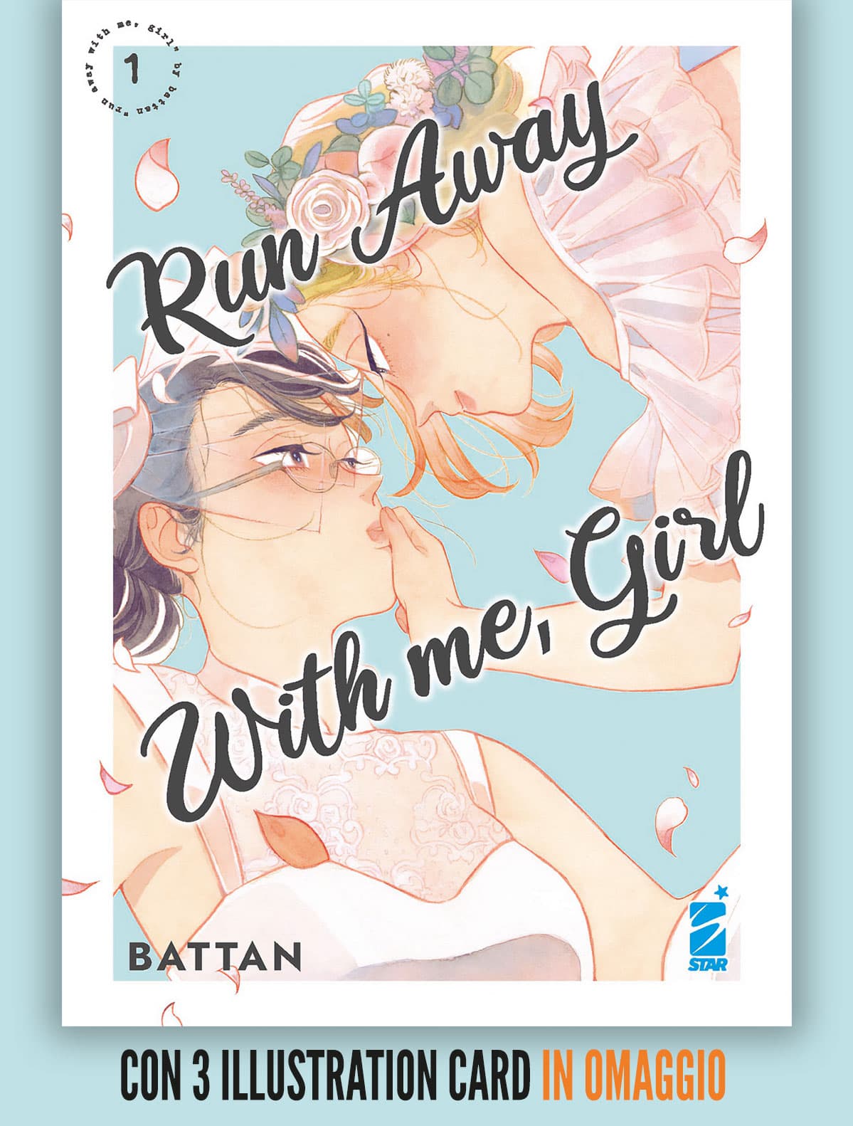 Run Away With Me, Girl 1 + 3 Illustration Card - Queer 35 - Edizioni Star Comics - Italiano