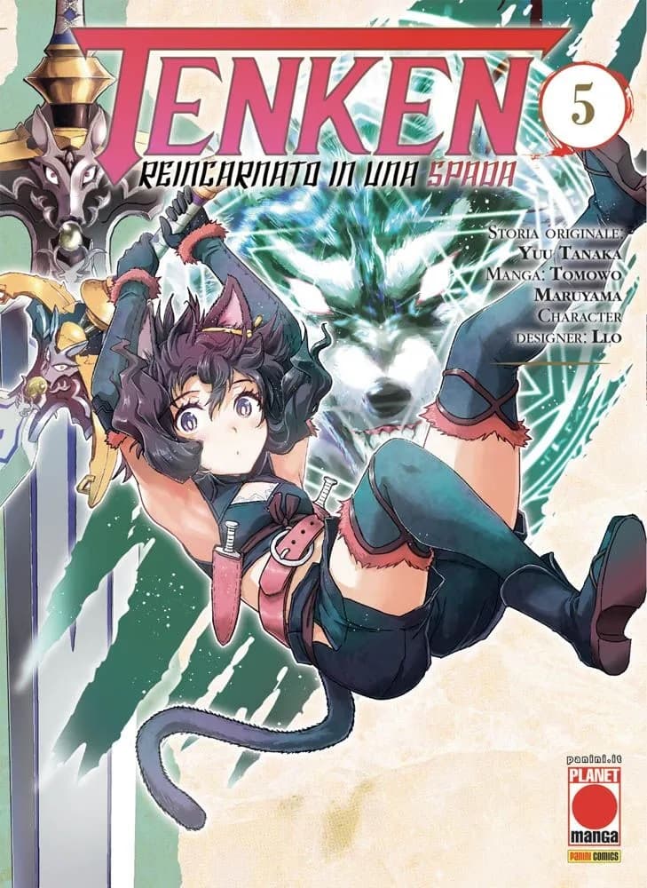 Tenken - Reincarnato in una Spada 5 - Panini Comics - Italiano