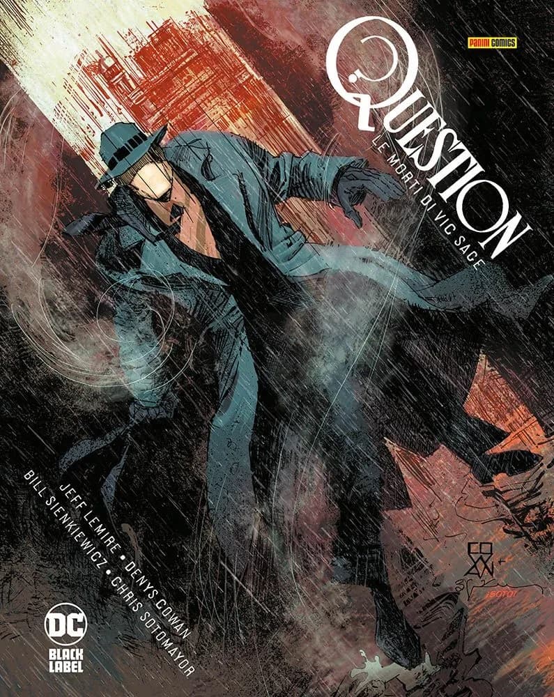 Question - Le Morti di Vic Sage - DC Black Label Complete Collection - Panini Comics - Italiano