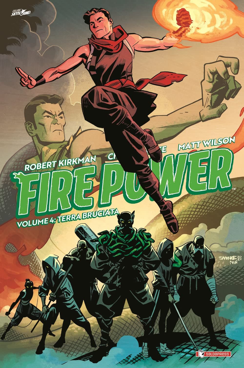 Fire Power Vol. 4 - Terra Bruciata - Skybound - Saldapress - Italiano