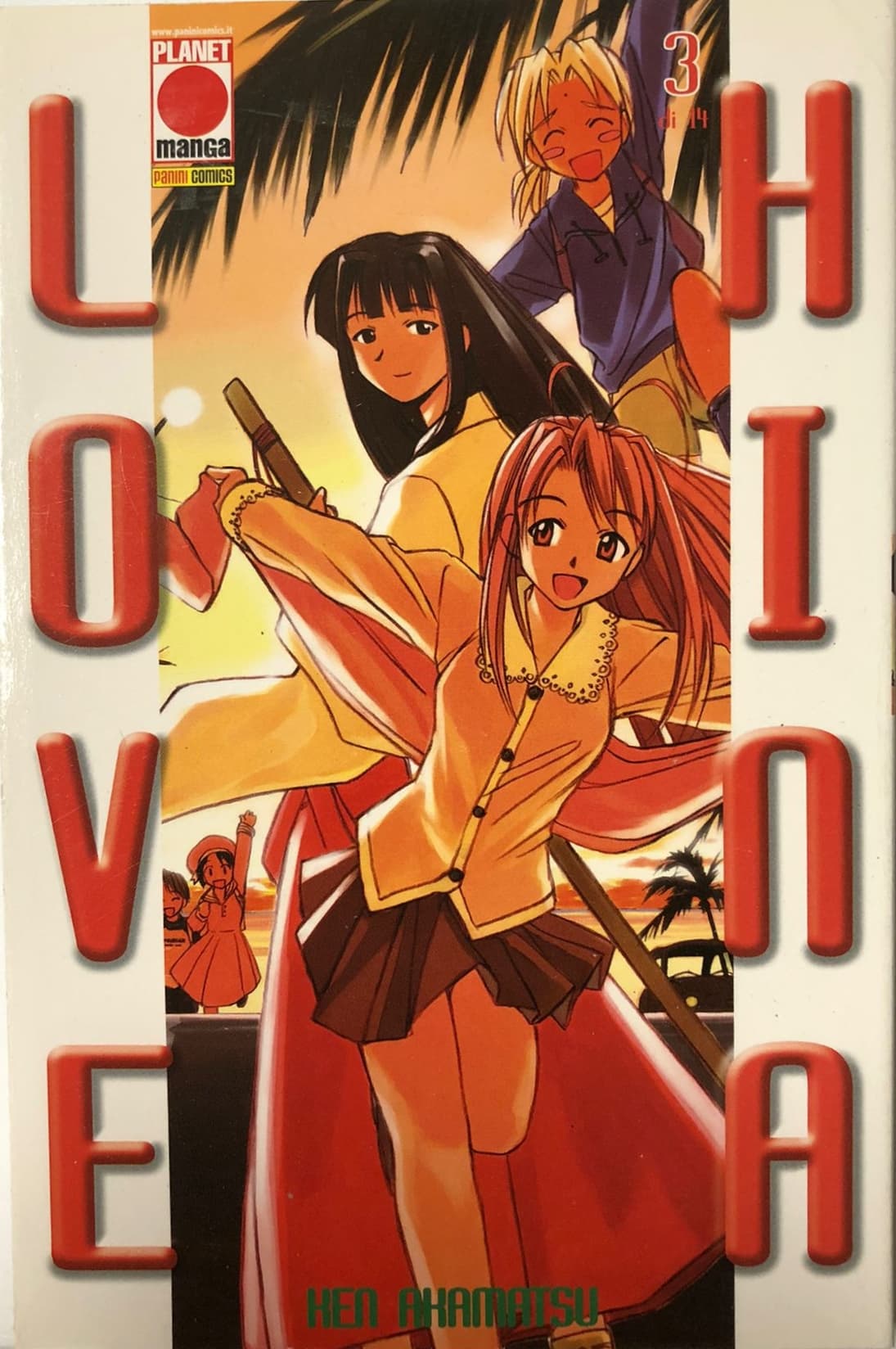 Love Hina 3 - Panini Comics - Italiano