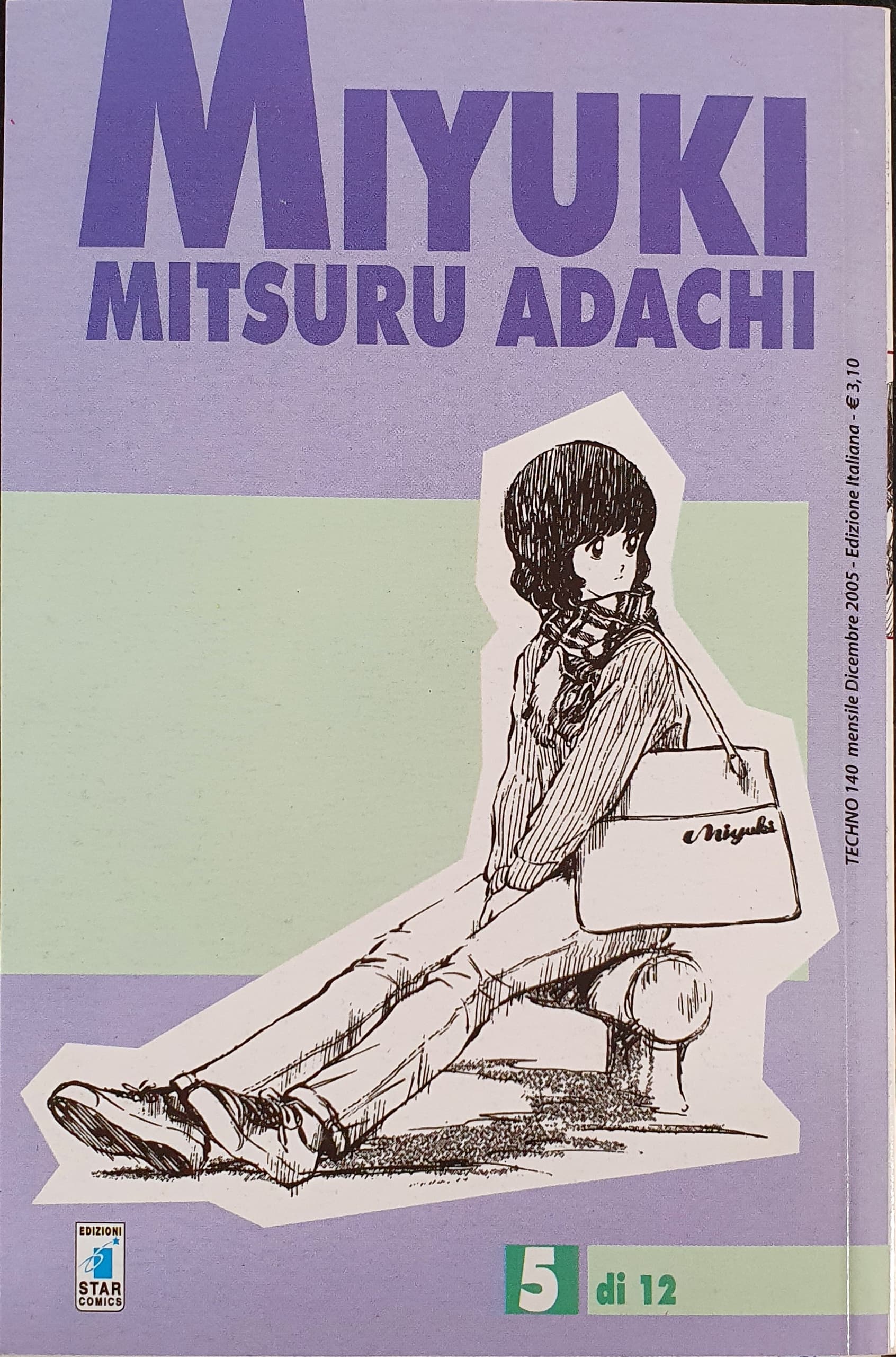 Miyuki 5 - Techno 140 - Edizioni Star Comics - Italiano