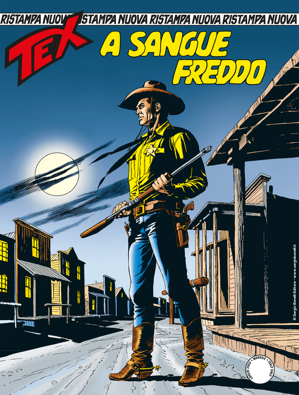 Tex Nuova Ristampa 483 - A Sangue Freddo - Sergio Bonelli Editore - Italiano