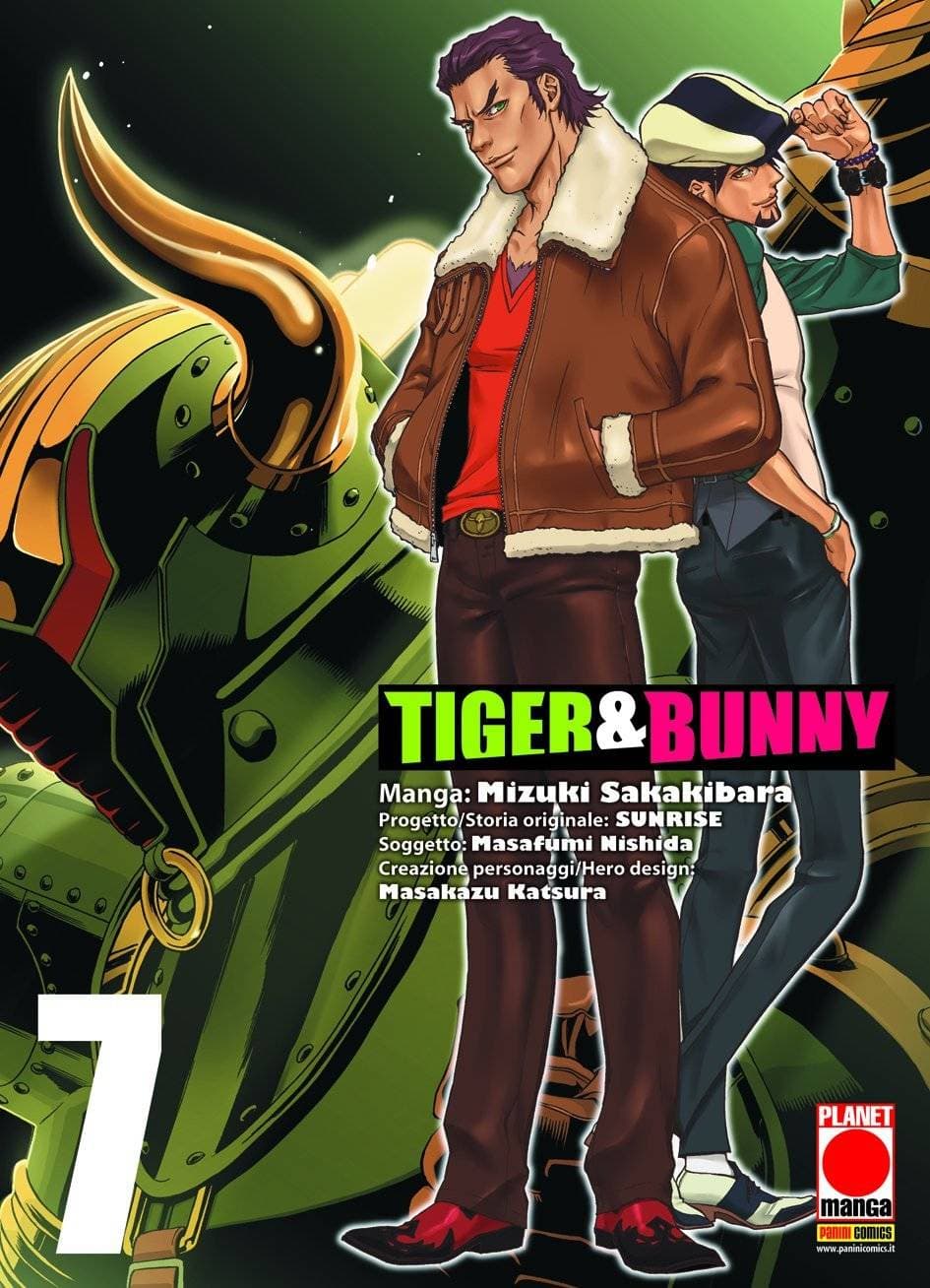 Tiger & Bunny 7 - Panini Comics - Italiano