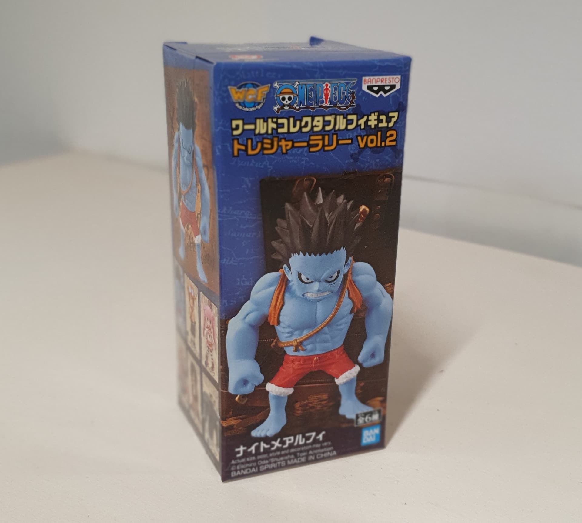 Nightmare Rufy - One Piece Wcf Chibi Pvc Statue 7 Cm - Treasure Rally Vol. 2 - Banpresto