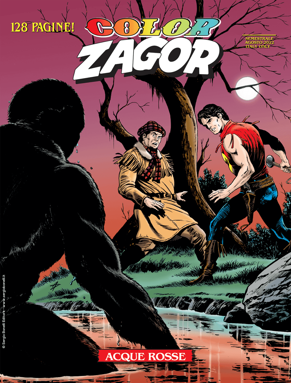 Zagor Color 15 - Acque Rosse - Sergio Bonelli Editore - Italiano