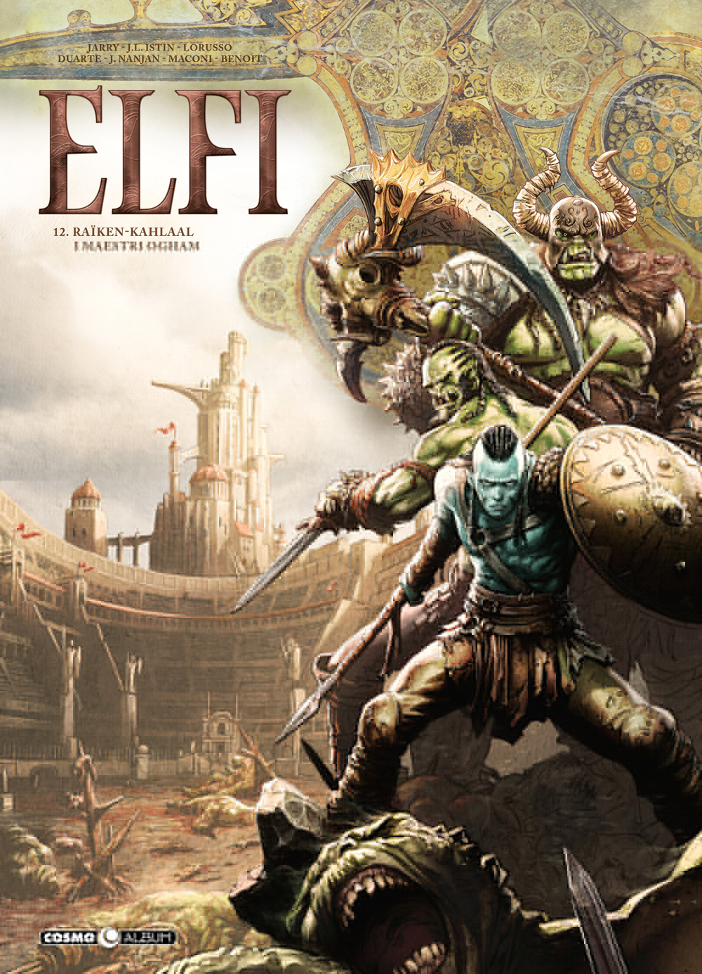 Elfi Vol. 12 - Raiken-Kahlaal / I Maestri Ogham - Cosmo Album 33 - Editoriale Cosmo - Italiano