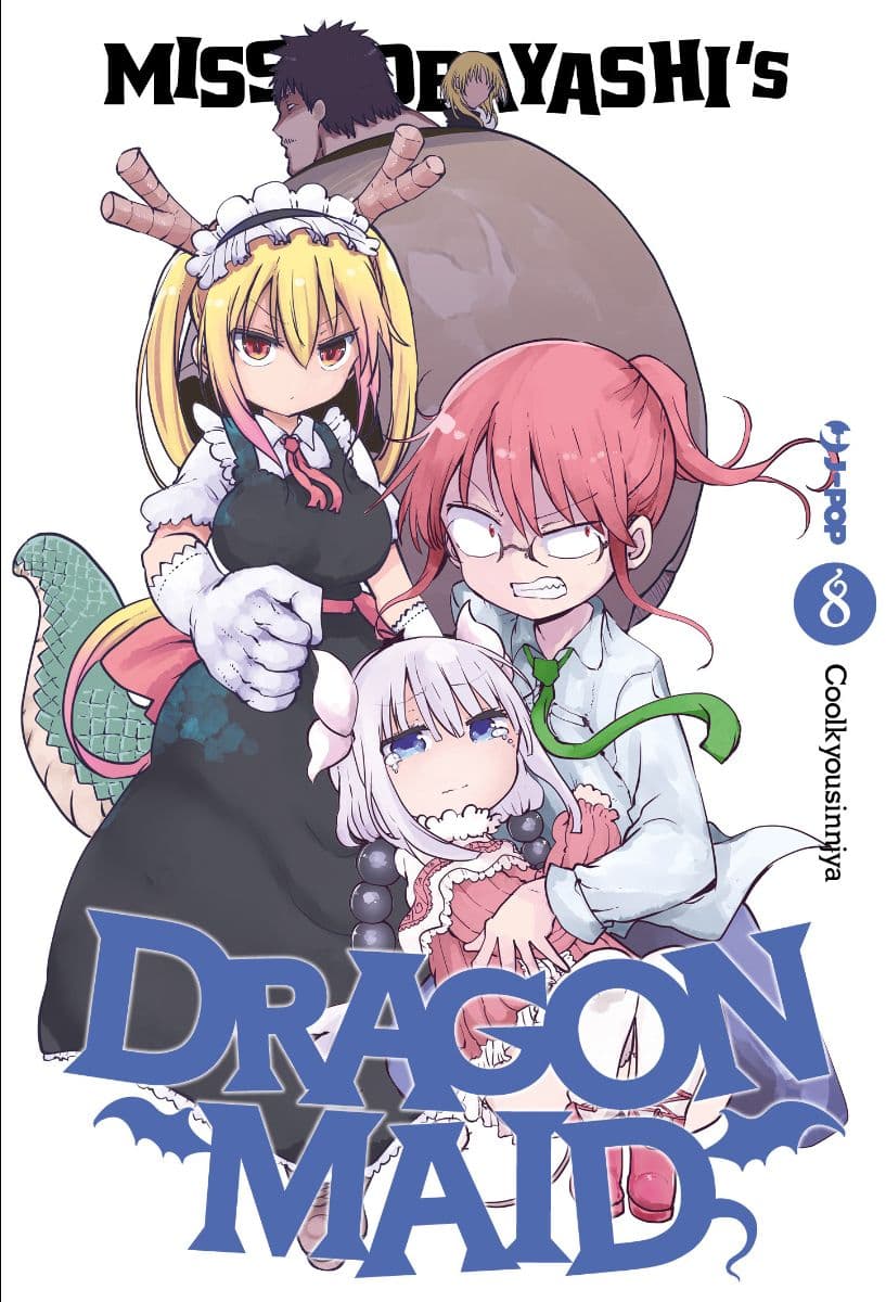 Miss Kobayashi's Dragon Maid 8 - Jpop - Italiano