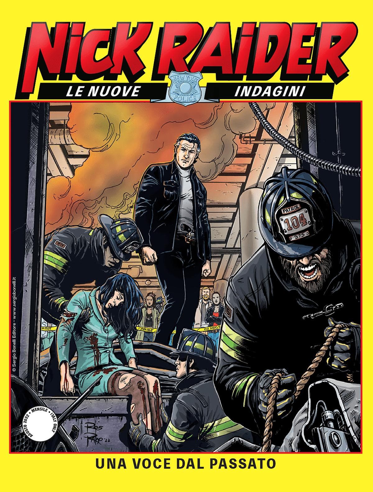Nick Raider - Le Nuove Indagini 9 - Una Voce dal Passato - Sergio Bonelli Editore - Italiano