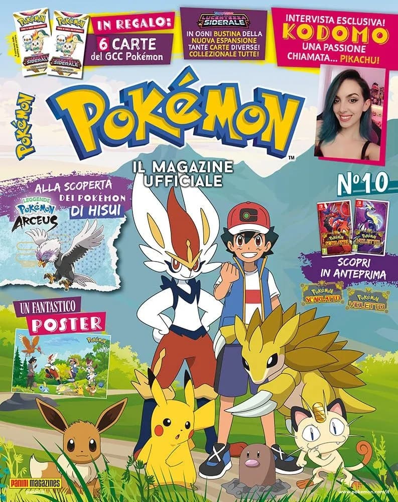 Pokemon Magazine 10 - Pokemon Iniziative 9 - Panini Comics - Italiano