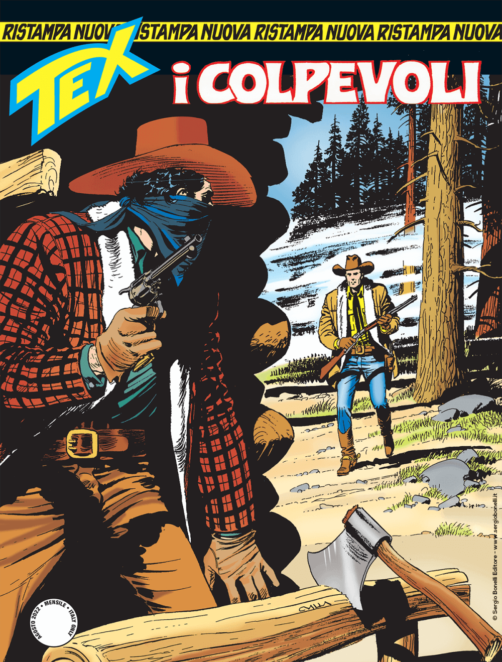 Tex Nuova Ristampa 484 - I Colpevoli - Sergio Bonelli Editore - Italiano