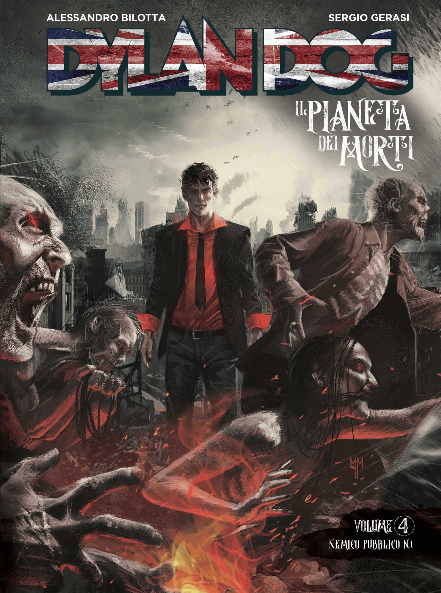 Dylan Dog - Il Pianeta dei Morti Vol. 4 - Nemico Pubblico N. 1 - Sergio Bonelli Editore - Italiano