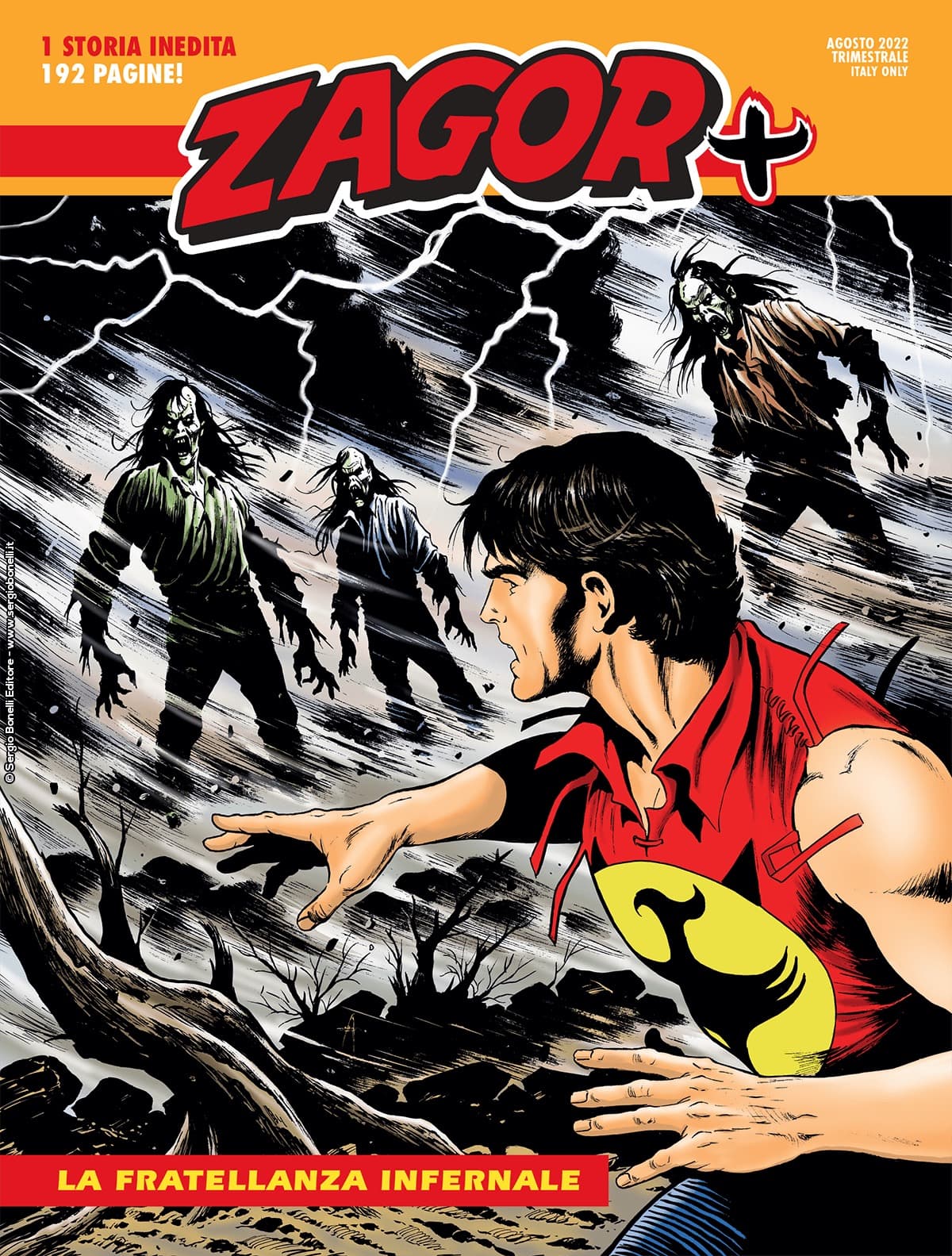 Zagor Più 6 - La Fratellanza Infernale - Maxi Zagor 47 - Sergio Bonelli Editore - Italiano