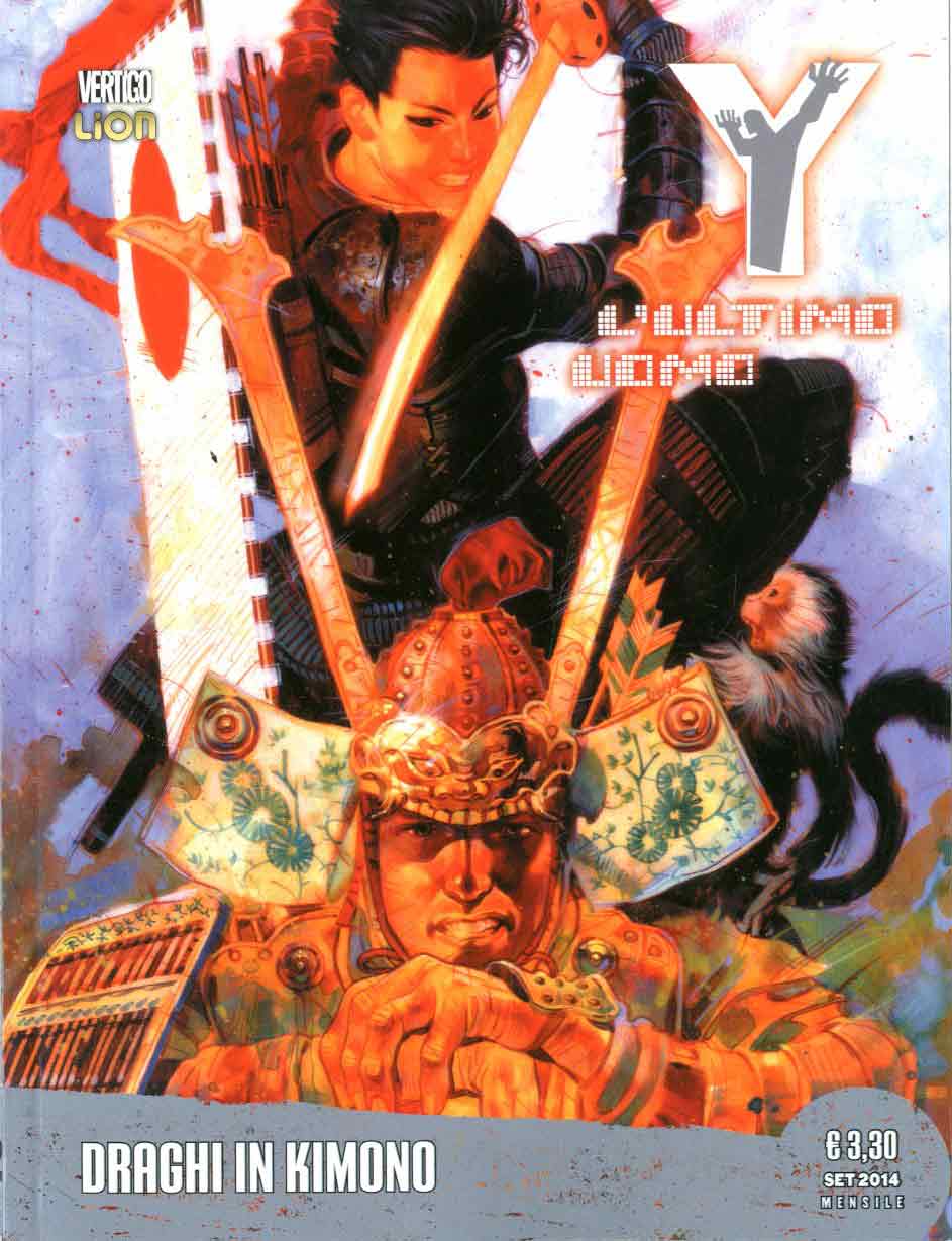 Y L'Ultimo Uomo 12 - Draghi in Kimono - Vertigo Dragons 12 - RW Lion - Italiano
