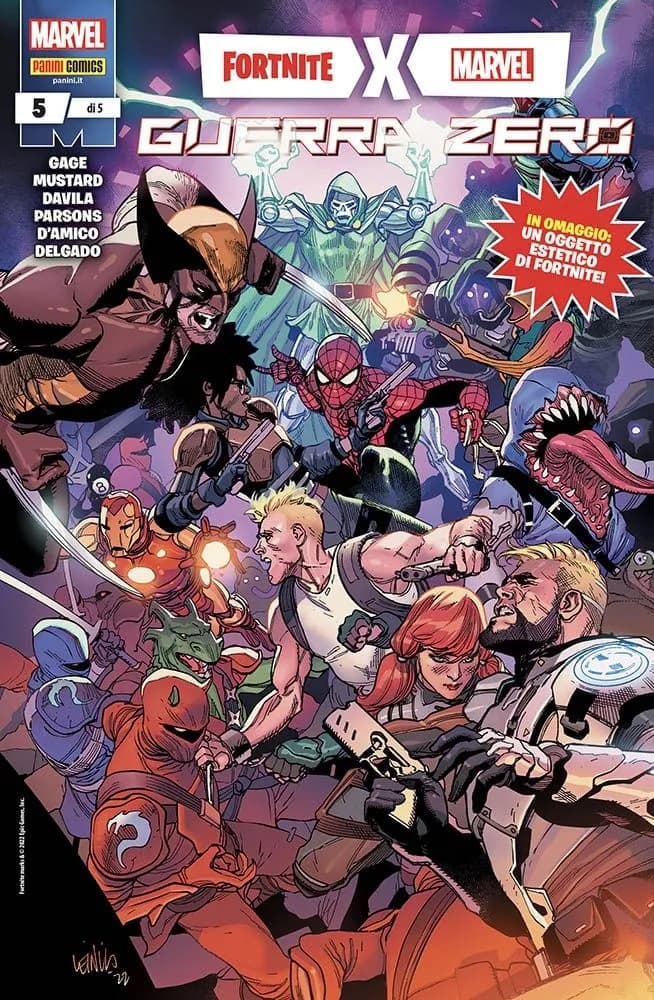 Fortnite x Marvel - Guerra Zero 5 - Panini Comics - Italiano