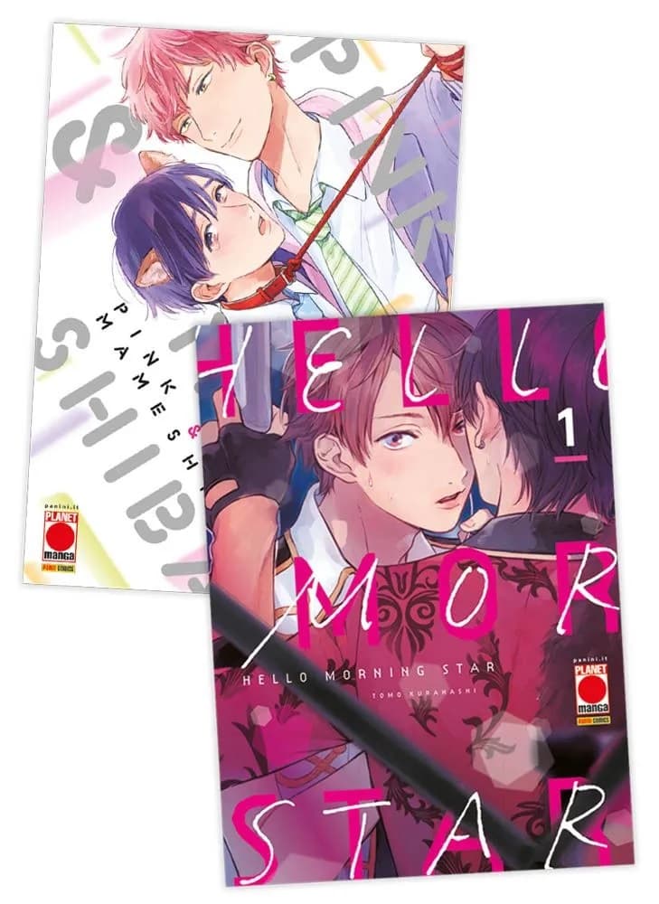 Hello Morning Star 1 + Pink & Mameshiba 1 Pack - Panini Comics - Italiano