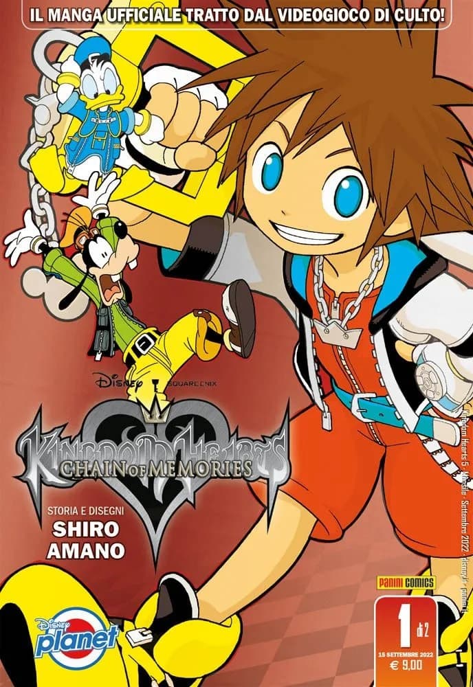 Kingdom Hearts - Chain of Memories Silver 1 - Kingdom Hearts 5 - Panini Comics - Italiano