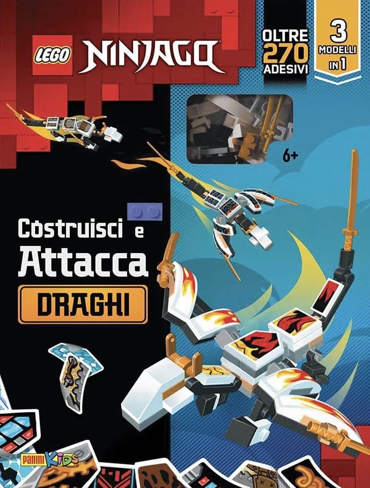 LEGO Ninjago - Costruisci e Attacca Draghi - LEGO World 14 - Panini Comics - Italiano