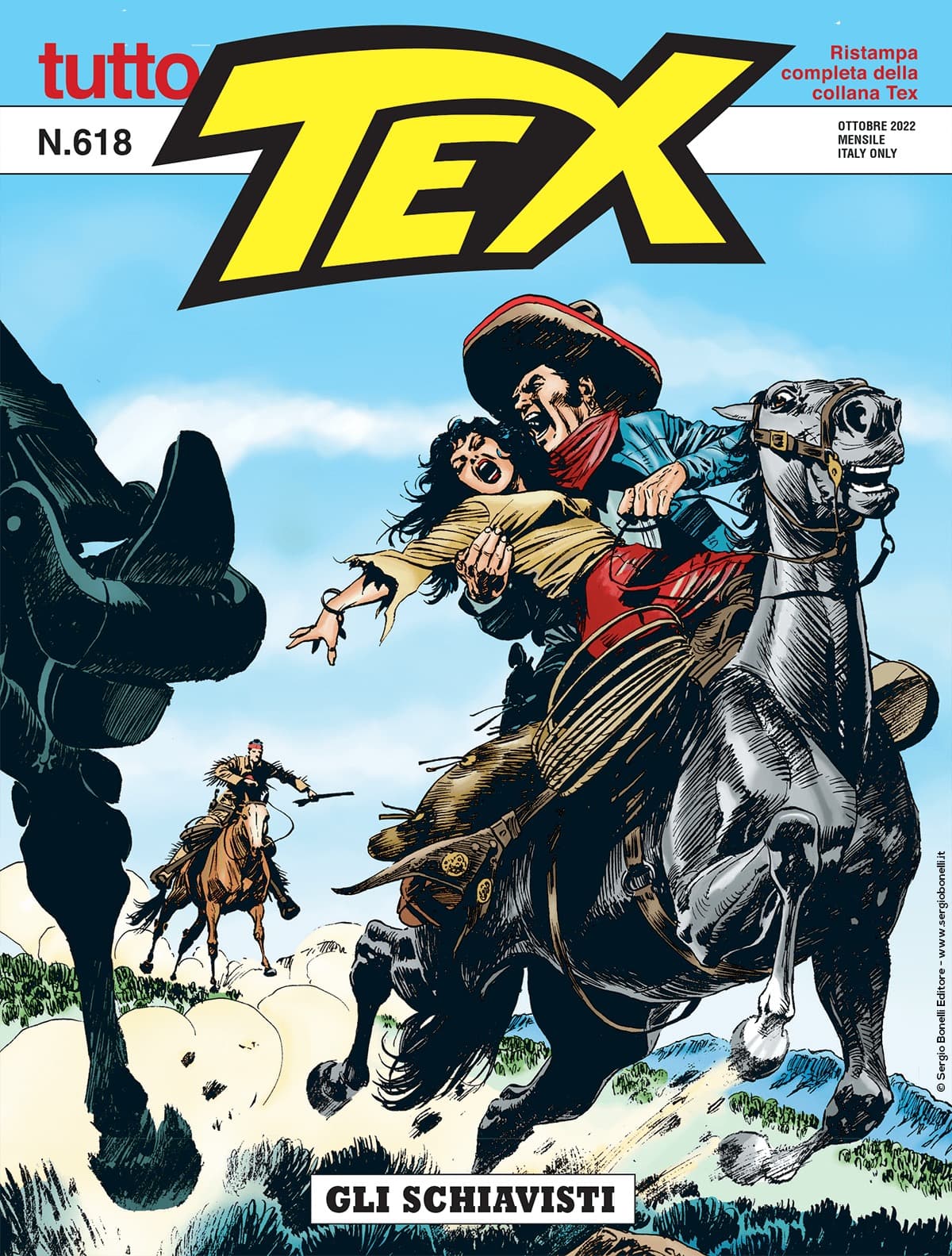 Tutto Tex 618 - Gli Schiavisti - Sergio Bonelli Editore - Italiano