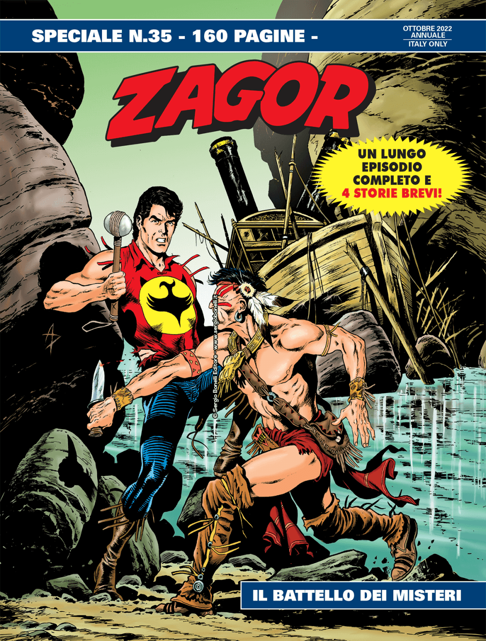 Zagor Speciale 35 - Il Battello dei Misteri - Sergio Bonelli Editore - Italiano