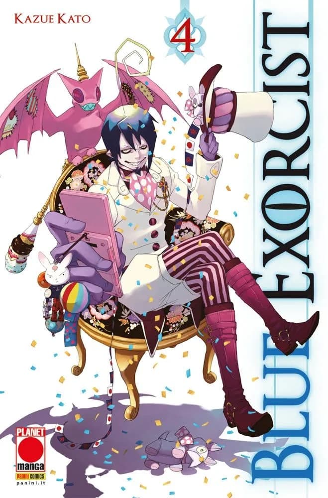 Blue Exorcist 4 - Terza Ristampa - Panini Comics - Italiano