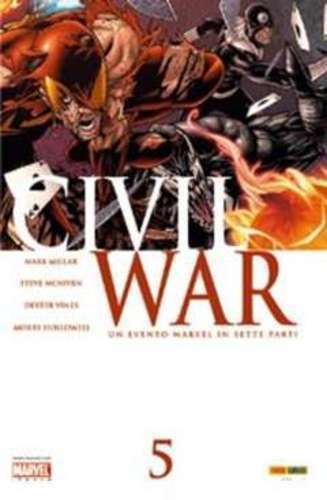 Civil War 5 - Marvel Miniserie 80 - Panini Comics - Italiano