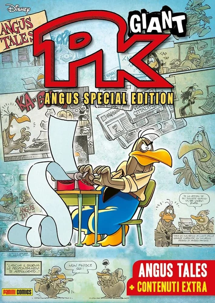 PK Giant Angus Special Edition - Angus Tales - PK Giant 60 - Panini Comics - Italiano