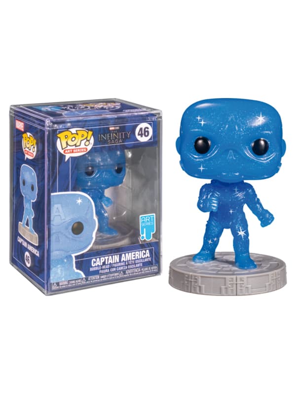 Captain America - The Infinity Saga - Art Series con Plecsiglas Sigillato - Funko Pop #46 - Art Series