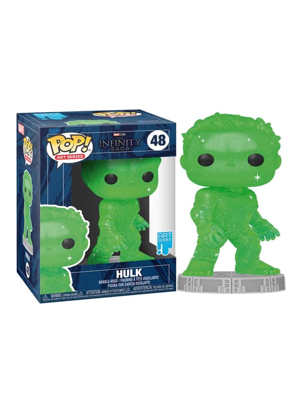 Hulk - The Infinity Saga - Art Series con Plecsiglas Sigillato - Funko Pop #48 - Art Series