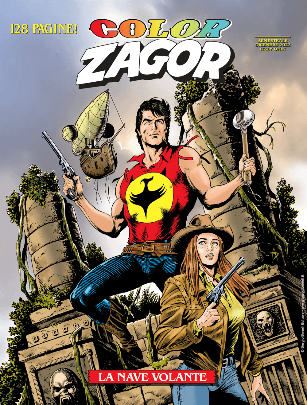 Zagor Color 16 - La Nave Volante - Sergio Bonelli Editore - Italiano