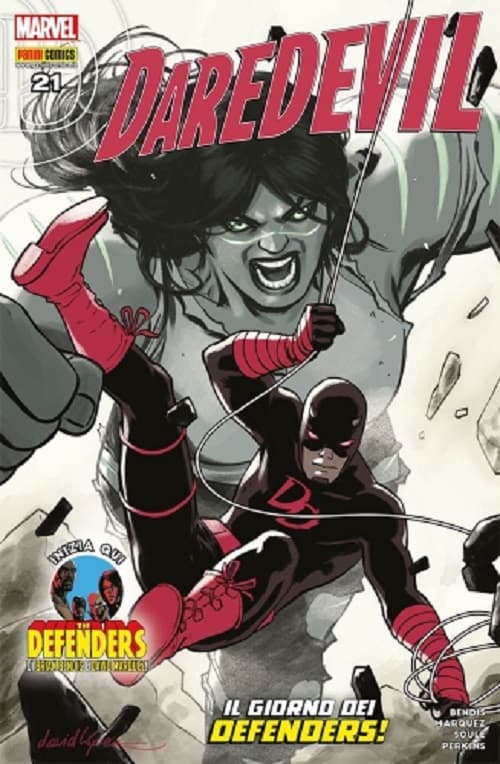 Daredevil 21 - Devil & I Cavalieri Marvel 72 - Panini Comics - Italiano