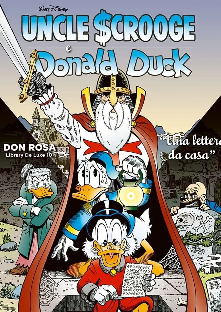 The Don Rosa Library Deluxe Vol. 10 - Uncle Scrooge &amp; Donald Duck 10 - Una Lettera da Casa - Panini Comics - Italiano