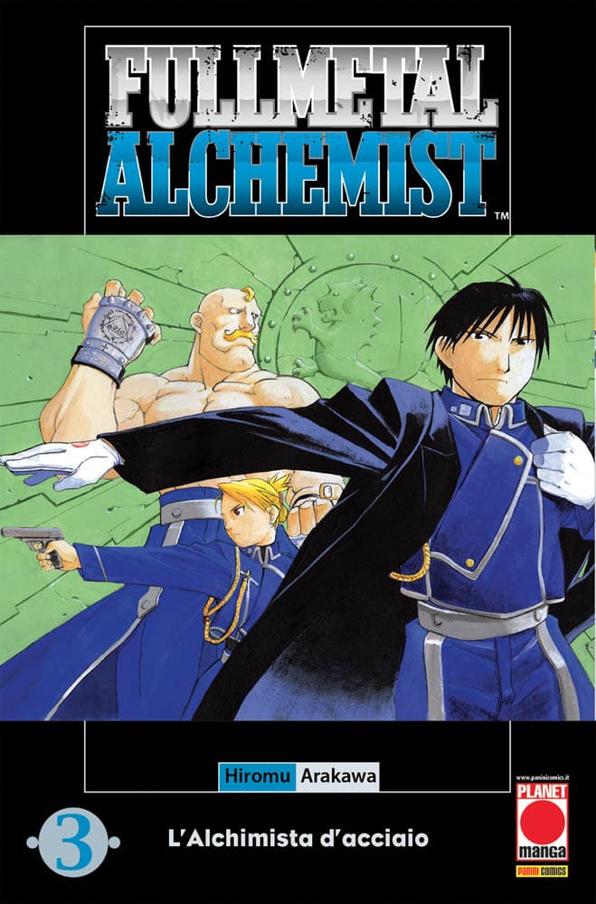 Fullmetal Alchemist 3 - Ottava Ristampa - Panini Comics - Italiano