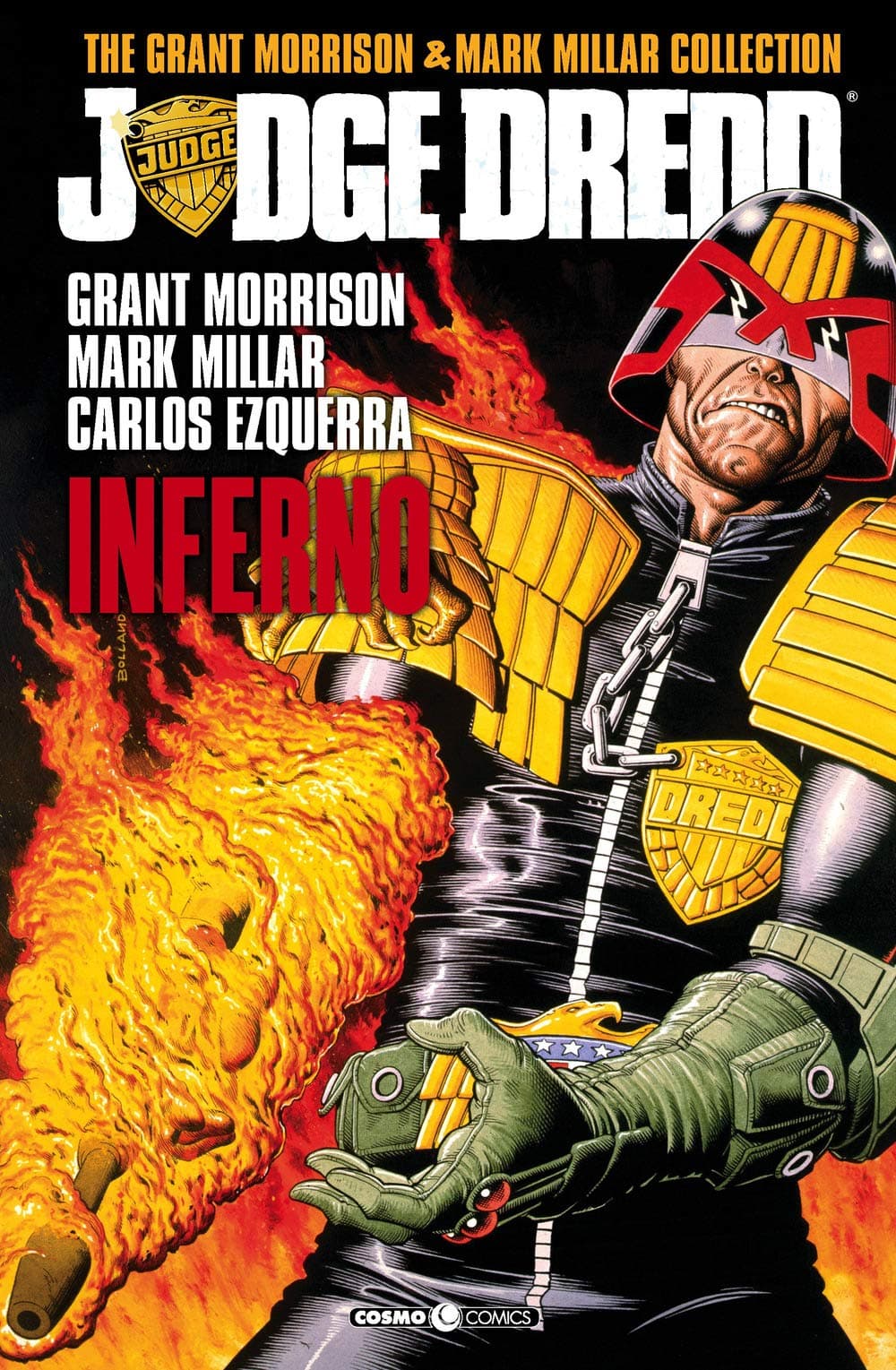 Judge Dredd - The Grant Morrison &amp; Mark Millar Collection Vol. 1 - Inferno - Cosmo Comics - Editoriale Cosmo - Italiano