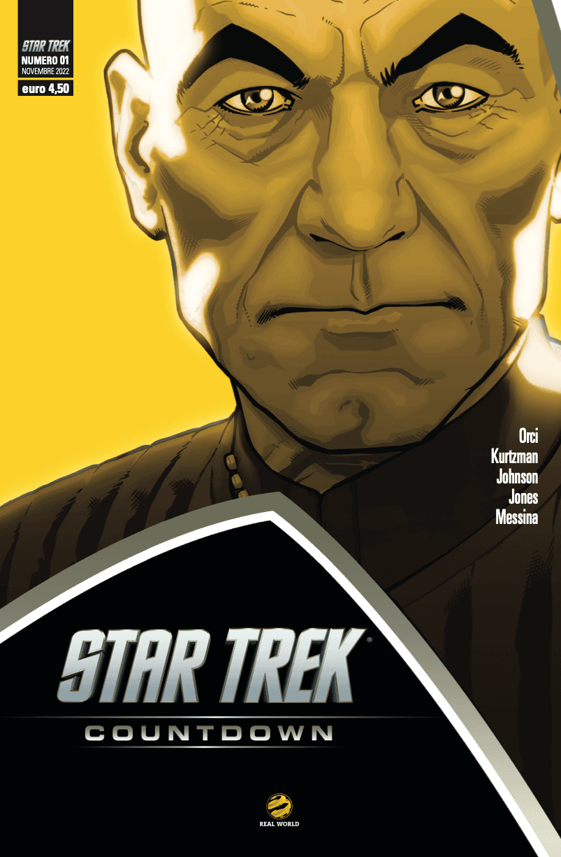 Star Trek 1 - Variant Fumetteria C - Real World - RW Edizioni - Italiano