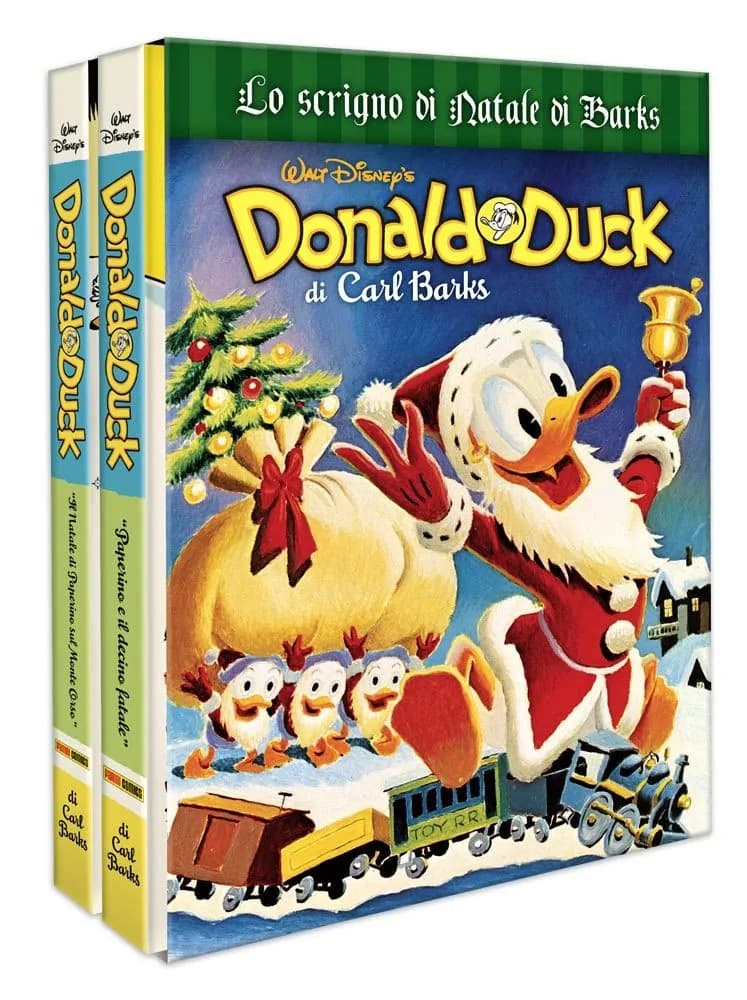 Lo Scrigno di Natale di Barks Cofanetto Pieno (The Complete Carl Barks Library Vol. 5 + Vol. 11) - Panini Comics - Italiano