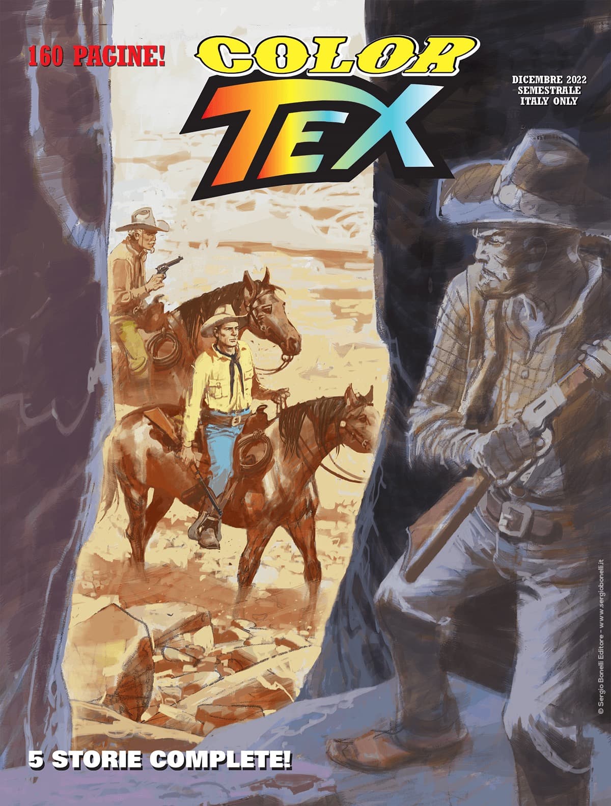 Tex Color 22 - Yavapai e Altre Storie - Sergio Bonelli Editore - Italiano