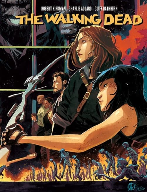 The Walking Dead New Edition 70 - L'Uomo che Fece il Mondo - Variant 8 - Saldapress - Italiano