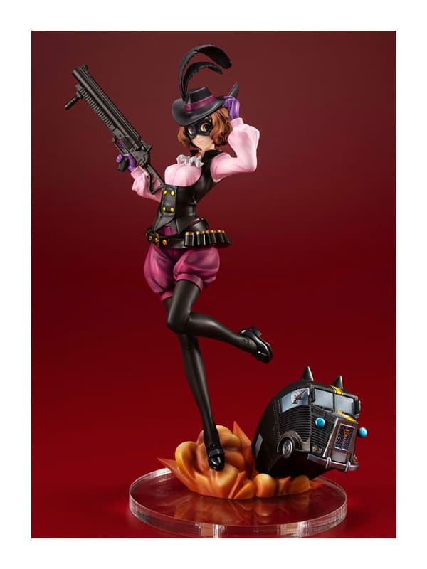 Persona 5 Haru And Morgana Car Statue