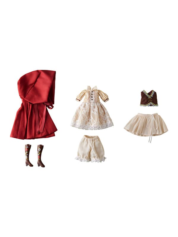 Harmonia Bloom Doll Figures Outfit Set: Red Riding Hood
